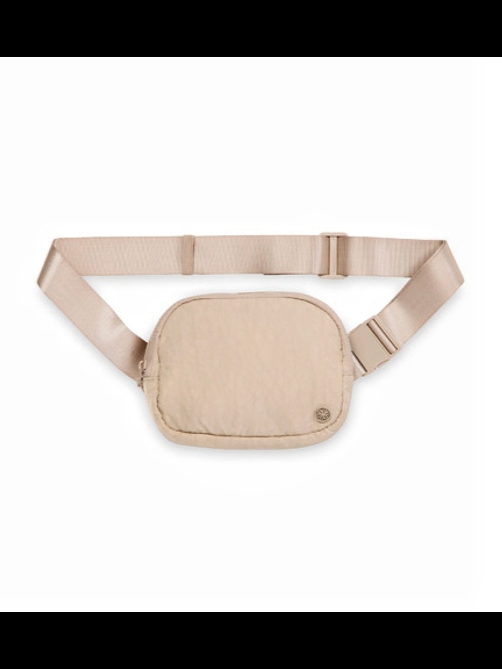 Gaiam Nylon Sidekick Crossbody Waist Pack/ Pearl Beige OS